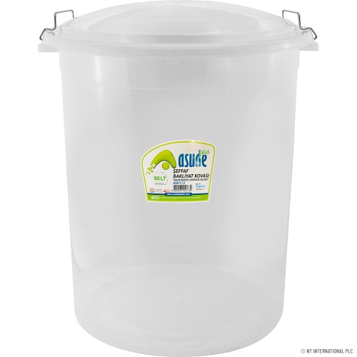 Oversize Bucket Transparent 50 Lt