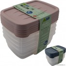 6L STORAGE BOX SET OF 5