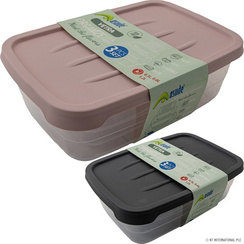 VETRA STORAGE BOX M SET OF 3