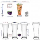 3pc Glass Tumbler - Maldives 300ml TNV011-3