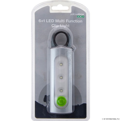 6+1 LED Multi Function Clip Light
