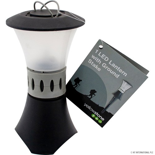 1 LED Lantern with Ground Stake