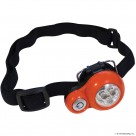 3 LED Headtorch - Orange
