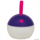 MIni Showerproof Charge Lantern - Purple & Wh