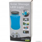 Solar Storage LED Light - Blue