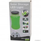 Solar Storage LED Light - Green