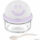 Smiley Face sugar Bowl with spoon 410cc in gi