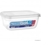 3pcs Qua Clear Rectangle Storage Box (400-800