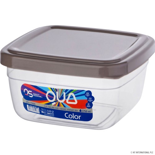 900 ML QUA COLOR SQUARE STORAGE BOX