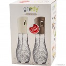 2 Pcs Spray Oil&Vinegar Bottle Set 240CC