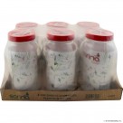 Plain Pantry Jar 3000cc Red Tap