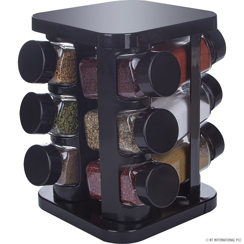 Square Salt Shaker Set  with Stand 12 pcs 140