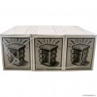 Square Salt Shaker Set  with Stand 12 pcs 140