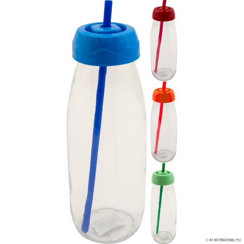 Straw Water Bottle 500CC