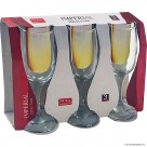 3pc Glass Goblet - Imperial - 200ml