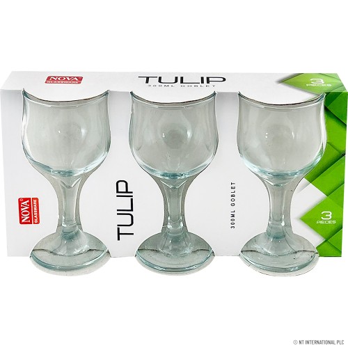 TULIP 300 ML Goblet 3pc /Set