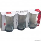 3pc Glass Tumbler - Classy 280ml
