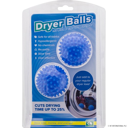 2pc Anti Static Laundry Dryer Balls