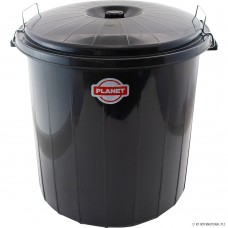 Locked Dustbin NO 2 Black 35LT