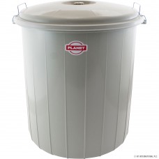 Locked Dustbin No 4 Grey 70LT