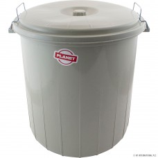 Locked Dustbin No 2 Grey 35LT