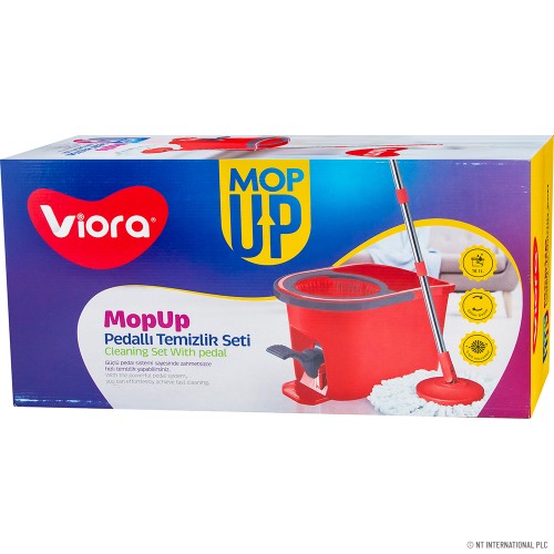 Viora Mop Up Cleaning Set with Pedal 16L